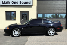 1999 Ford Mustang with professional window tint in North Bay